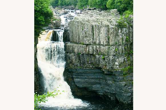 High force waterfall