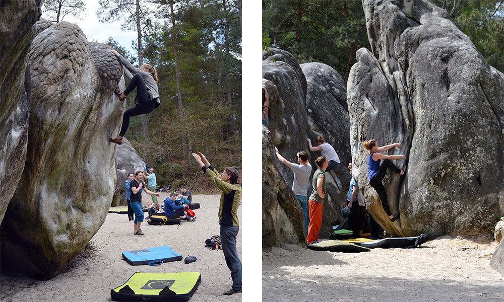 bouldering&nbsp;