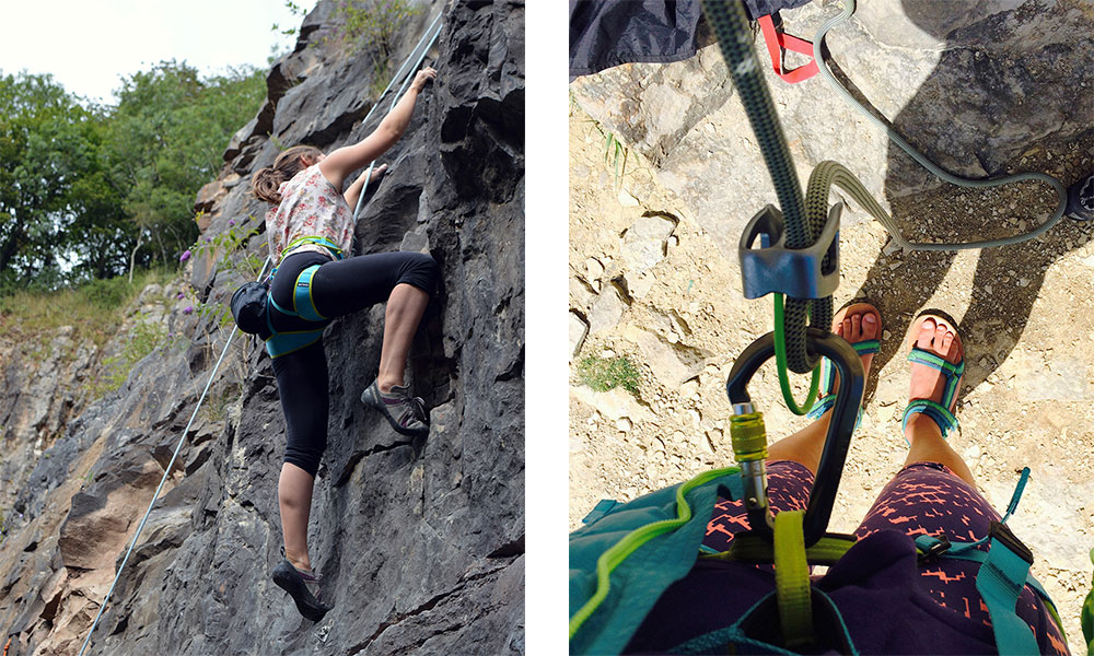 sport climbing