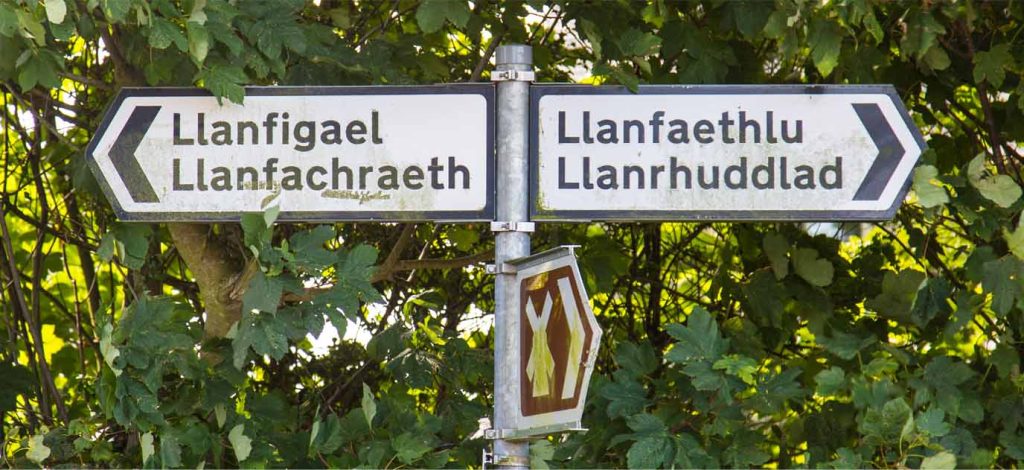 Welsh Names Sign