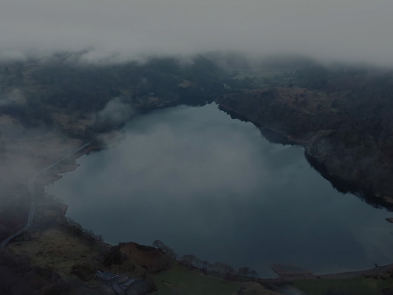 lake from above