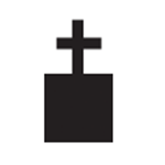 church map symbol tower