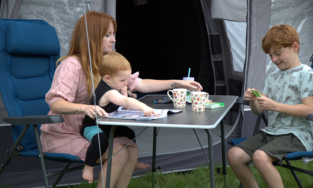 family camping