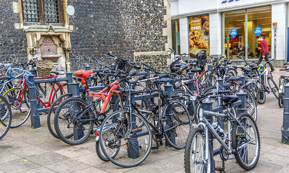 bike parking city&nbsp;