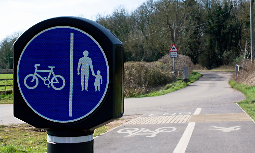 local cycle paths&nbsp;