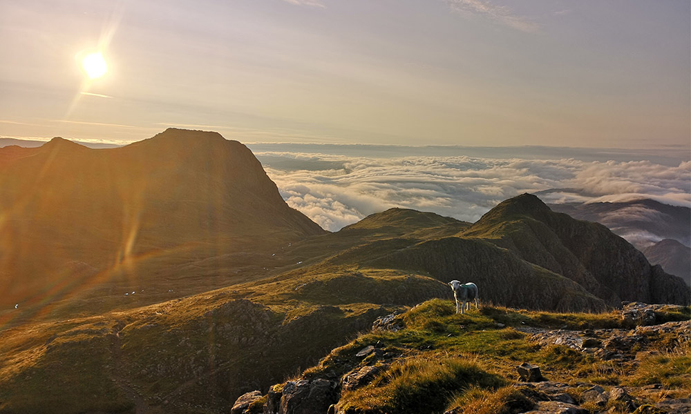 Sunrise on the Bob Graham Round