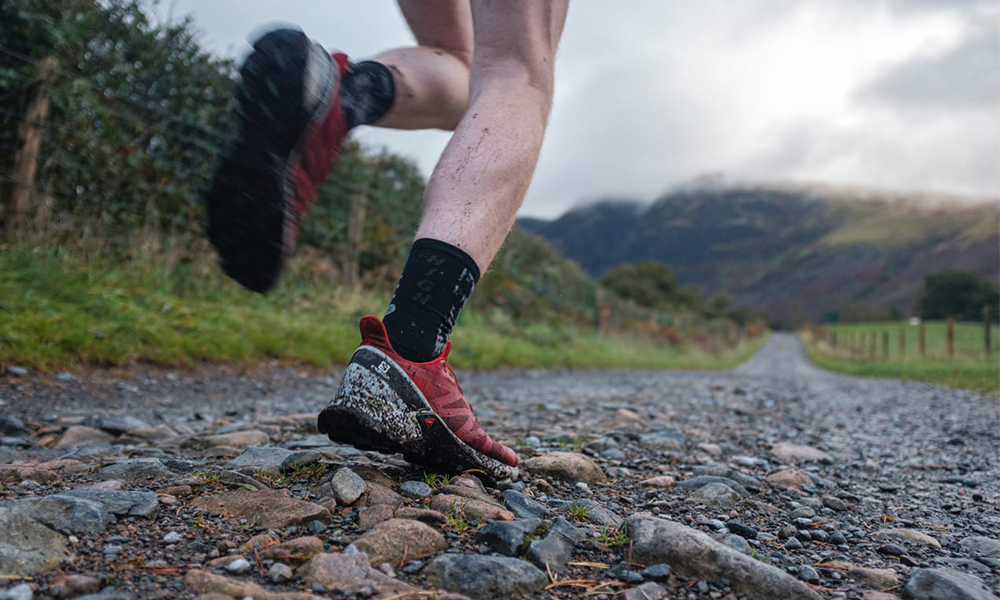 trail running wet weather 