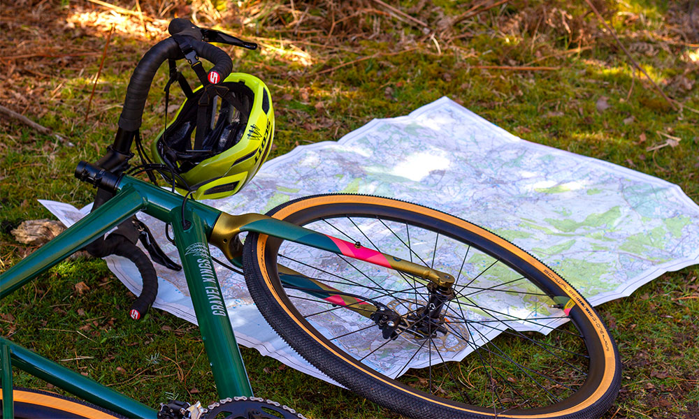 Where to go gravel riding – bike map