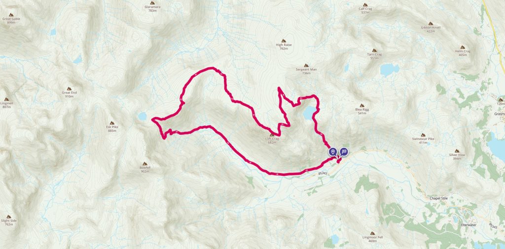 The very best of the Langdale Pikes route