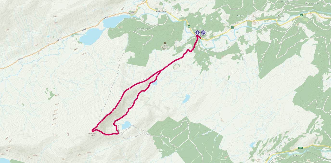 Moel Siabod route
