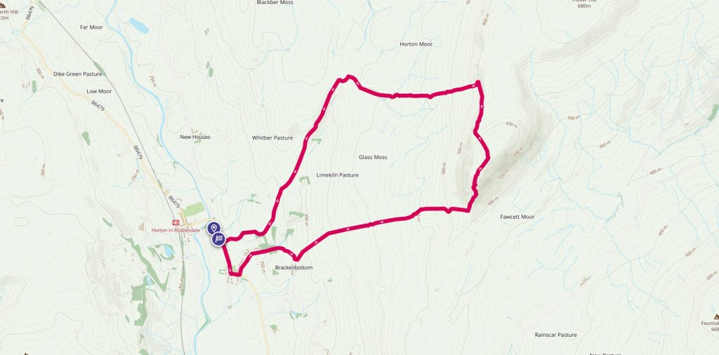 Pen-Y-Ghent walking route