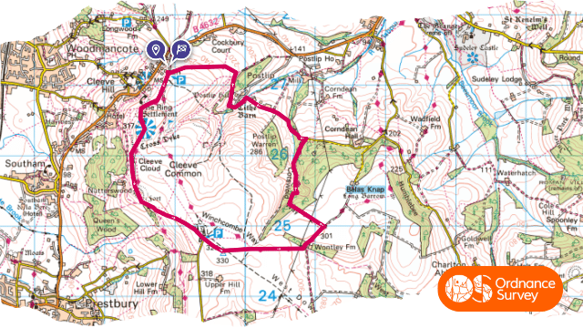 Cleeve Hilll and Breakheart Plantation