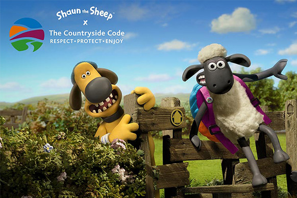 Sheun the sheep and Bitzer