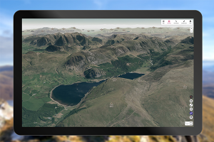 Aerial & 3D fly-through - OS Maps Discover