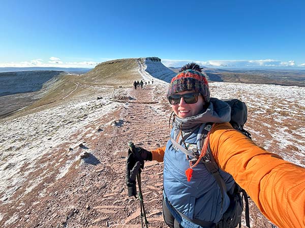 Anna Humphries @anna_humphries_ in the mountains