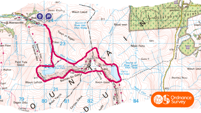 Llyn y Fan Fach and Fawr