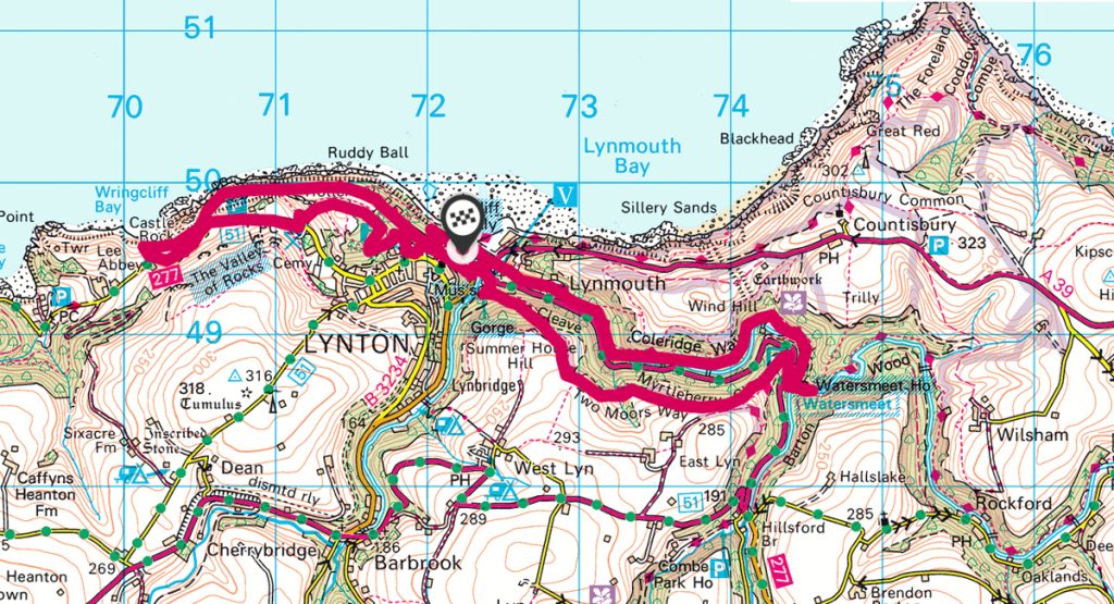 Lynton walk - one of Best Coastal Walks in Devon