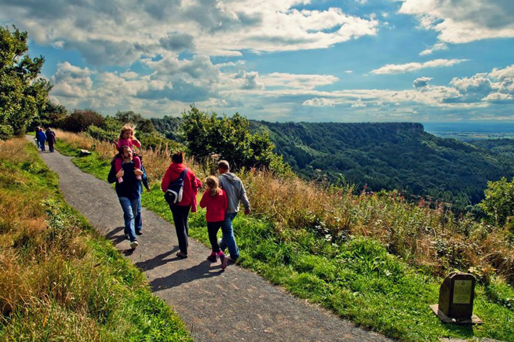 Walking trails at Sutton Bank - Image: Chris J Parker / NYMNPA