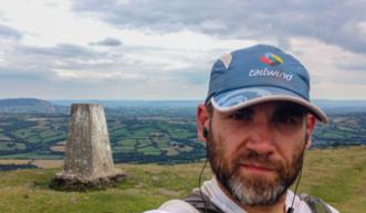 Selfie with Trig pillar