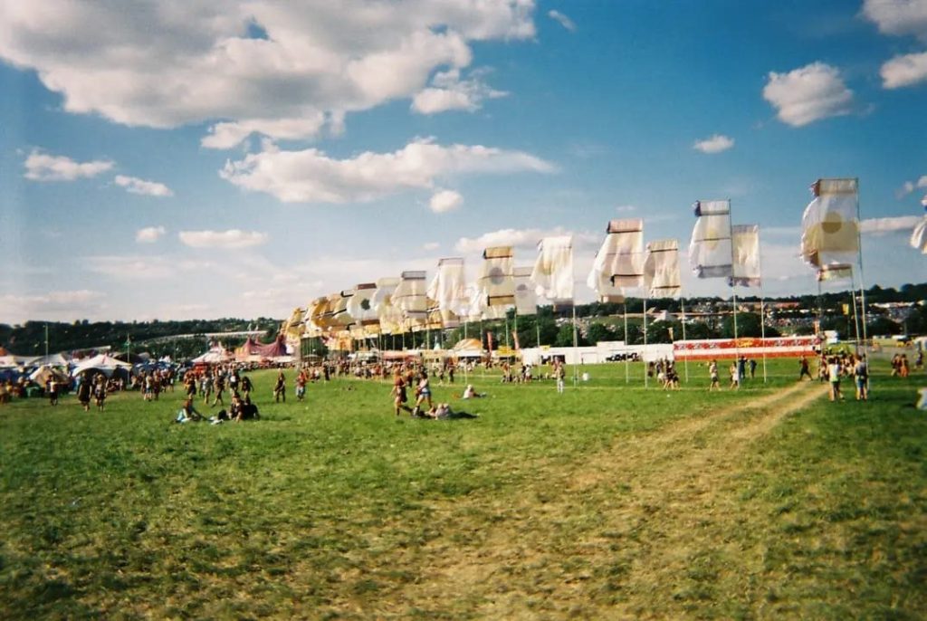 Glastonbury Fields - Alice Hutchinson