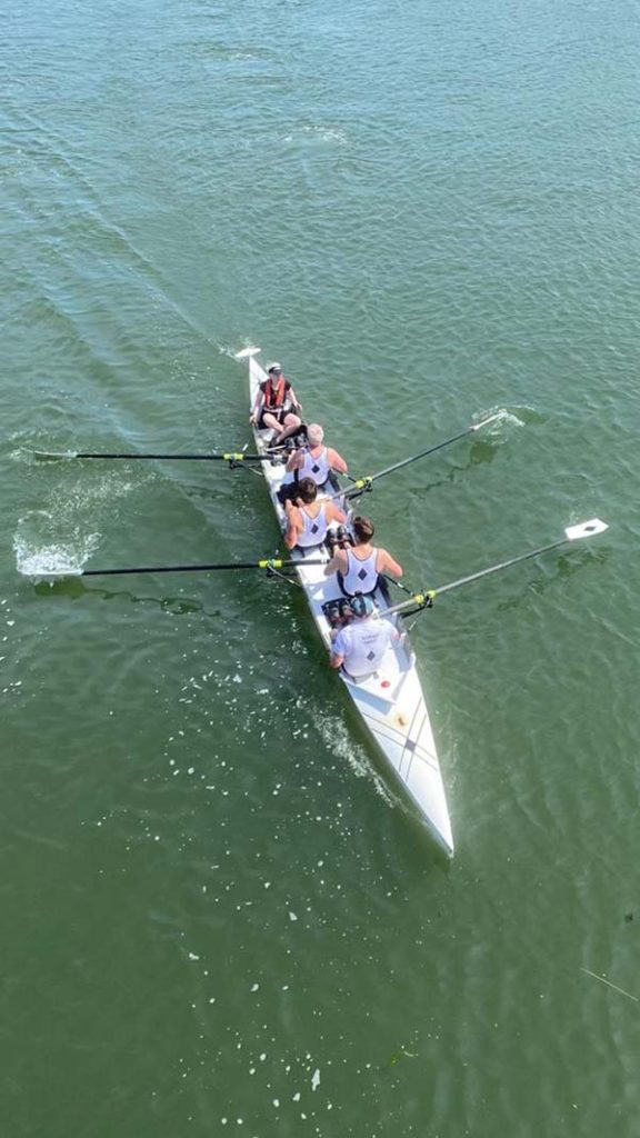 Gus Mckechnie rowing