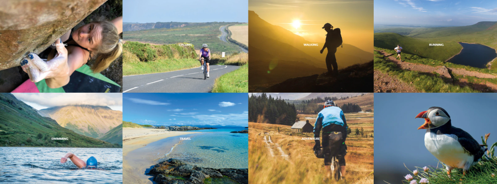 collage of outdoor pics