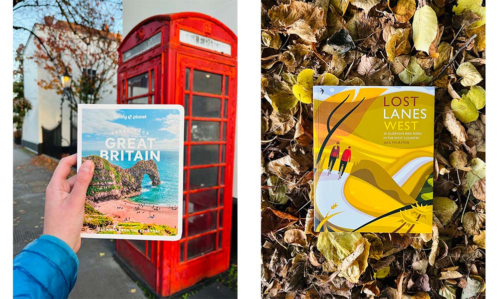 Lonely Planet Experience Great Britain and Lost Lanes West books