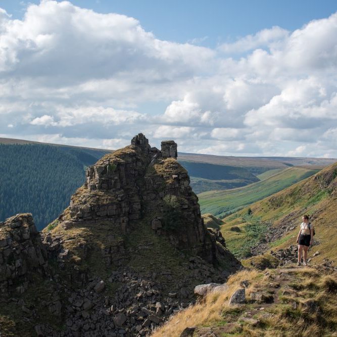 Landscape Alport Castles