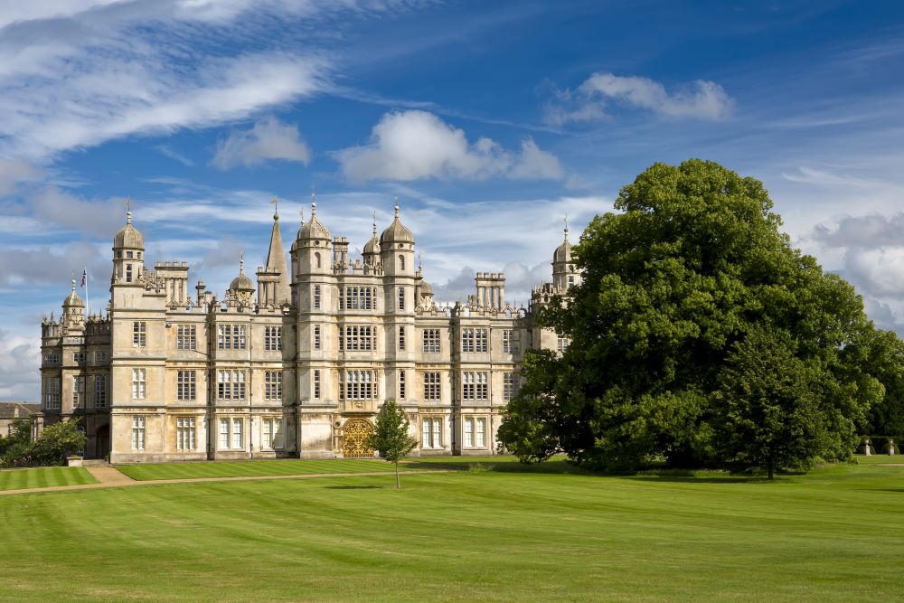 burghley house jane austen filming locations