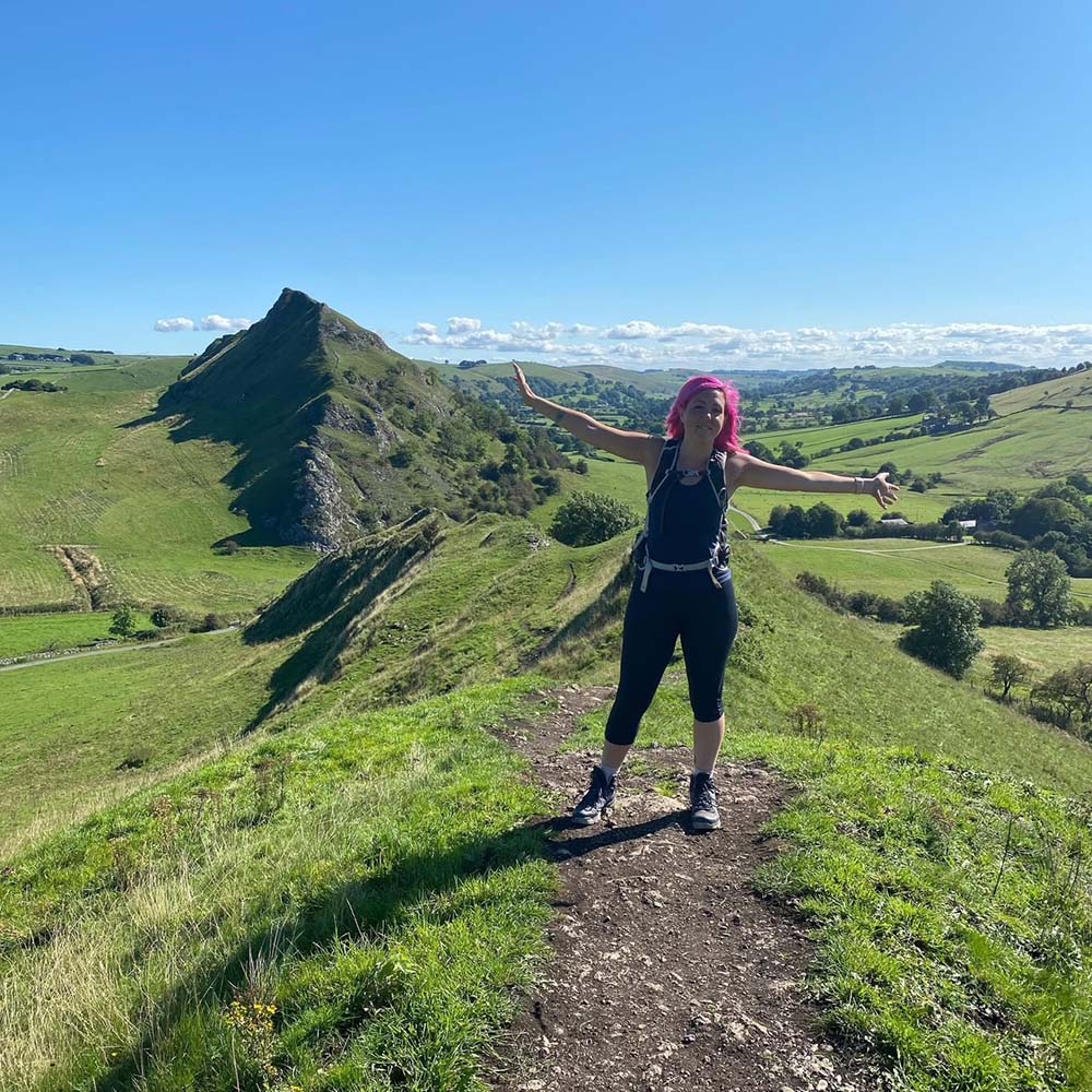 Chrissy Raider - chrome hill, peak district
