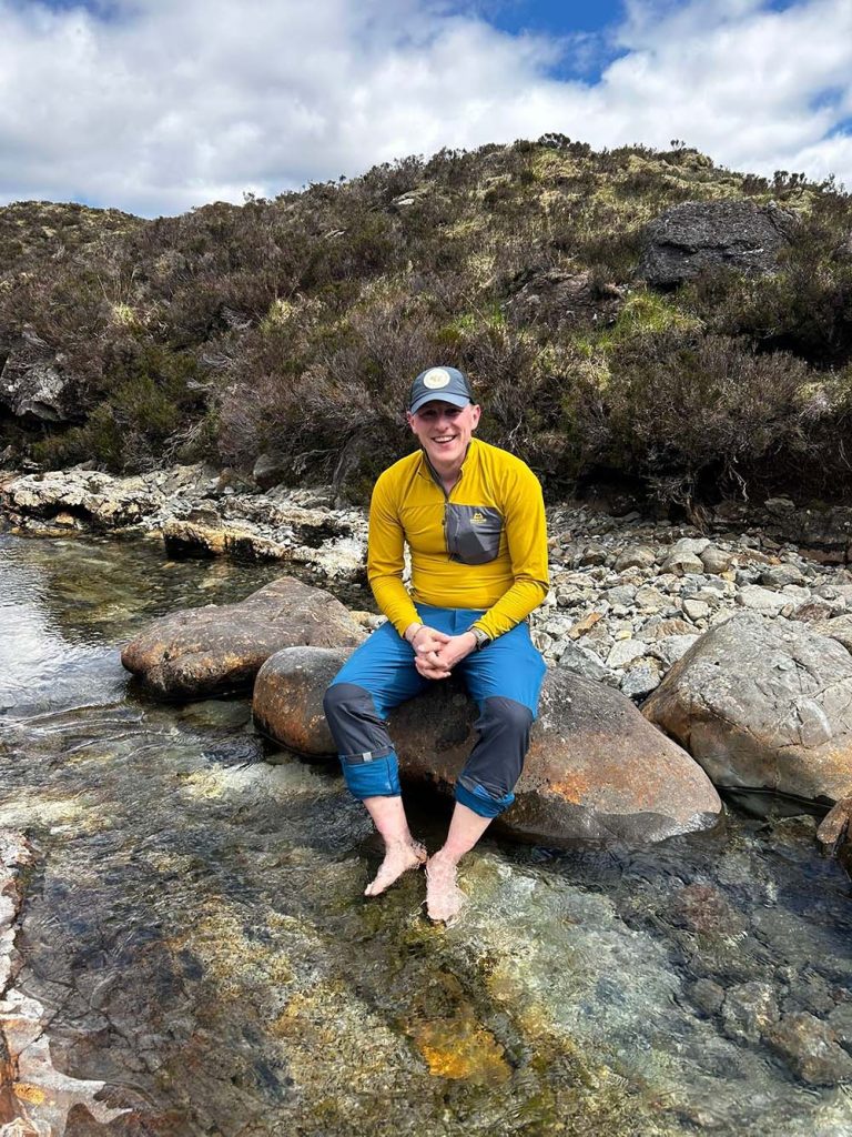 dipping toes in the water