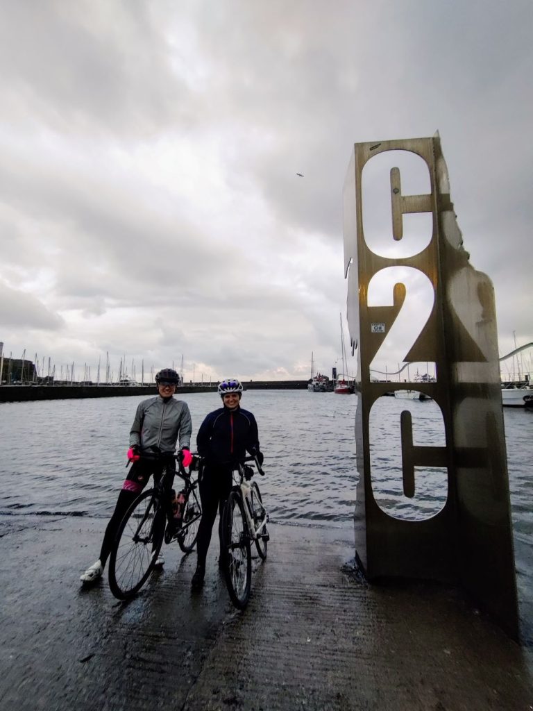 cycling coast to coast from Whitehaven to Sunderland 2