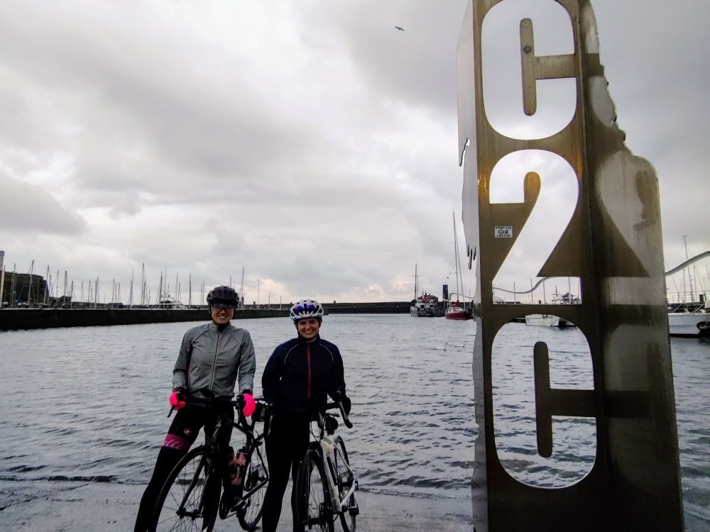 cycling coast to coast from Whitehaven to Sunderland 2