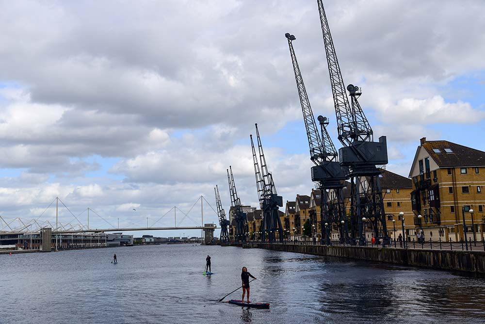 Victoria Dock Paddleboarding