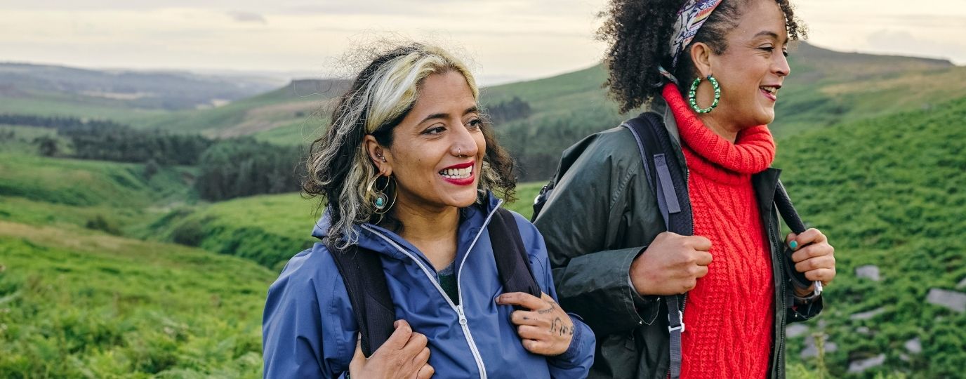 women outdoors hero image