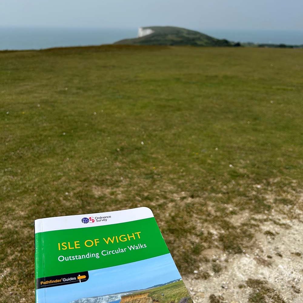 Isle of Wight Walking Guidebook Review - cover image of pathfinder guide on walk 26