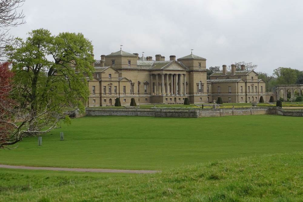 View of Holkham Hall with parkland