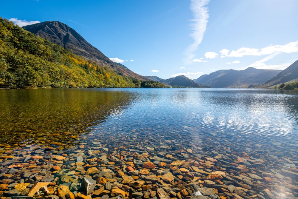 Crummock Water in the lake District 