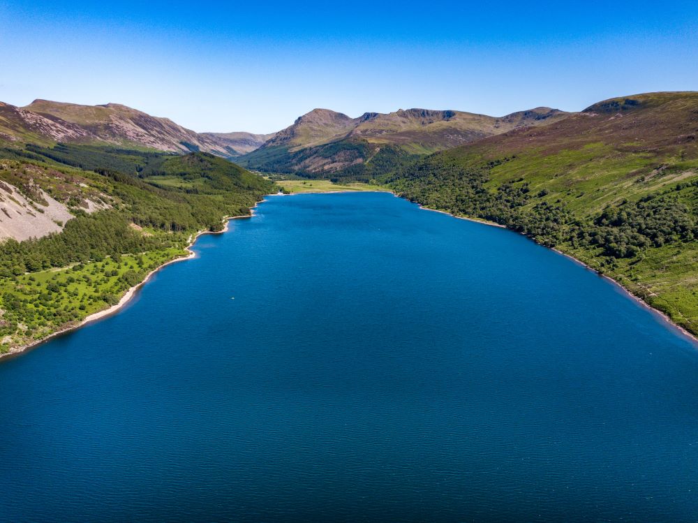 ennerdale water from above