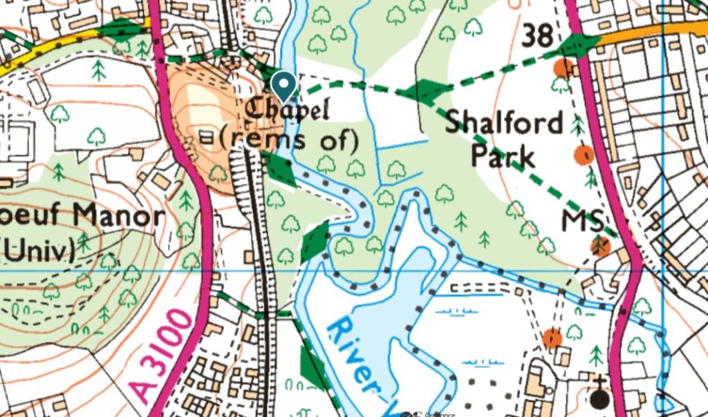 map of river - how to find wild swim spots