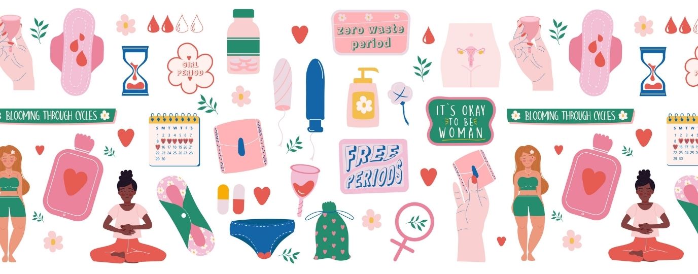 Managing periods while hiking