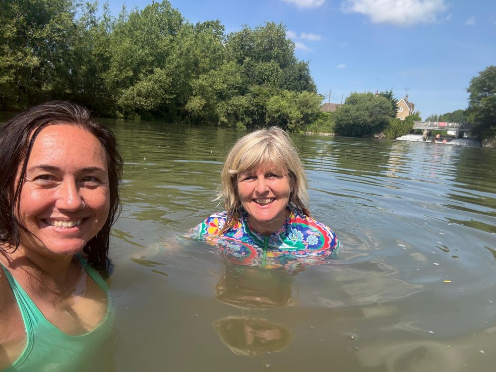 OS Champs Natasha Sones and Jo Moseley