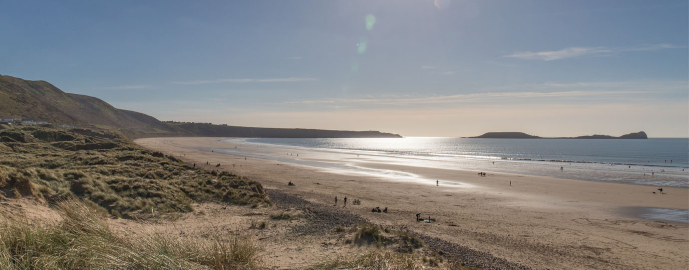 Rhossili Bay and Worms Head, Wales
