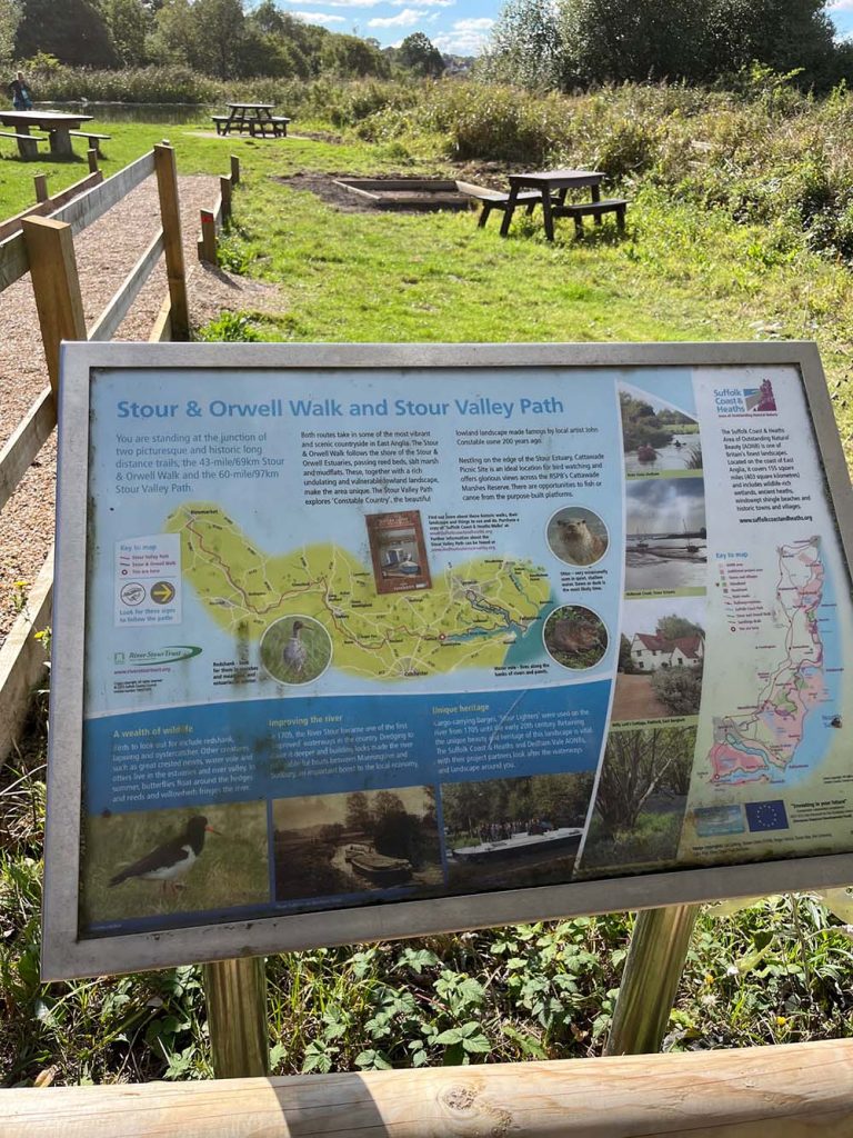 River Stour information board