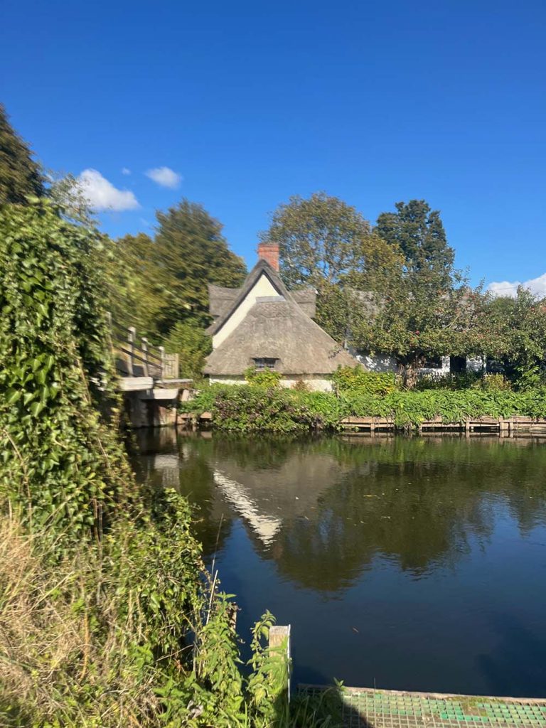 Flatford Mill from the River Stour