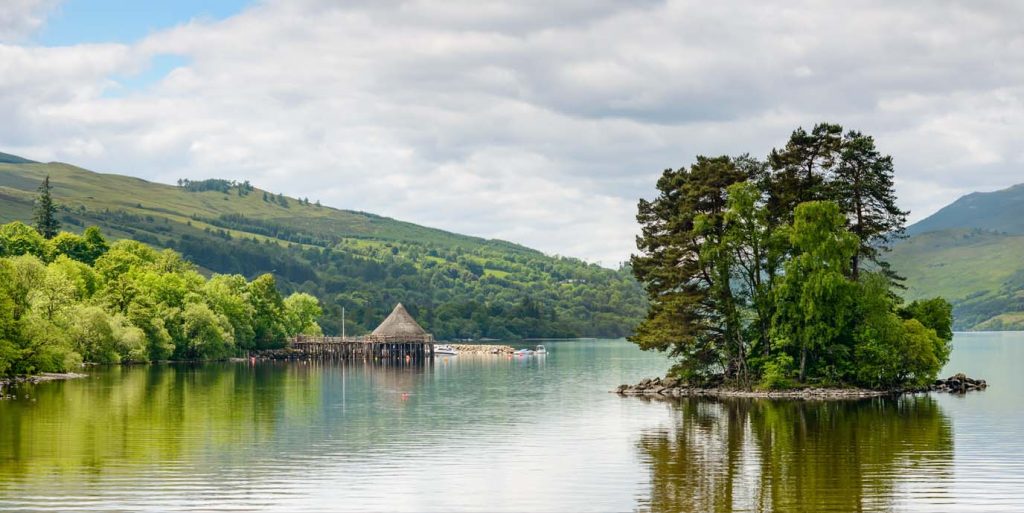 Scottish Crannog Centre on Loch Tay