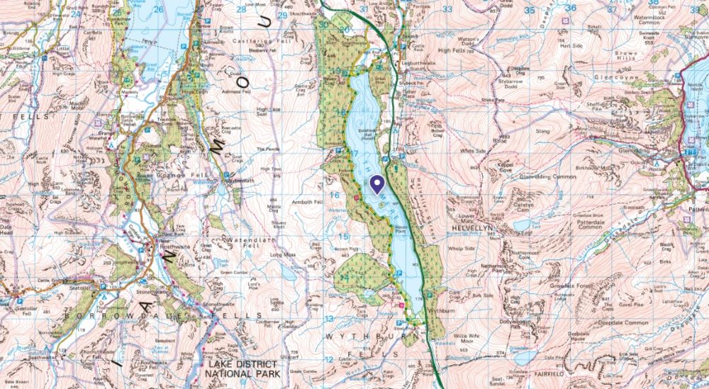 thirlmere walking map