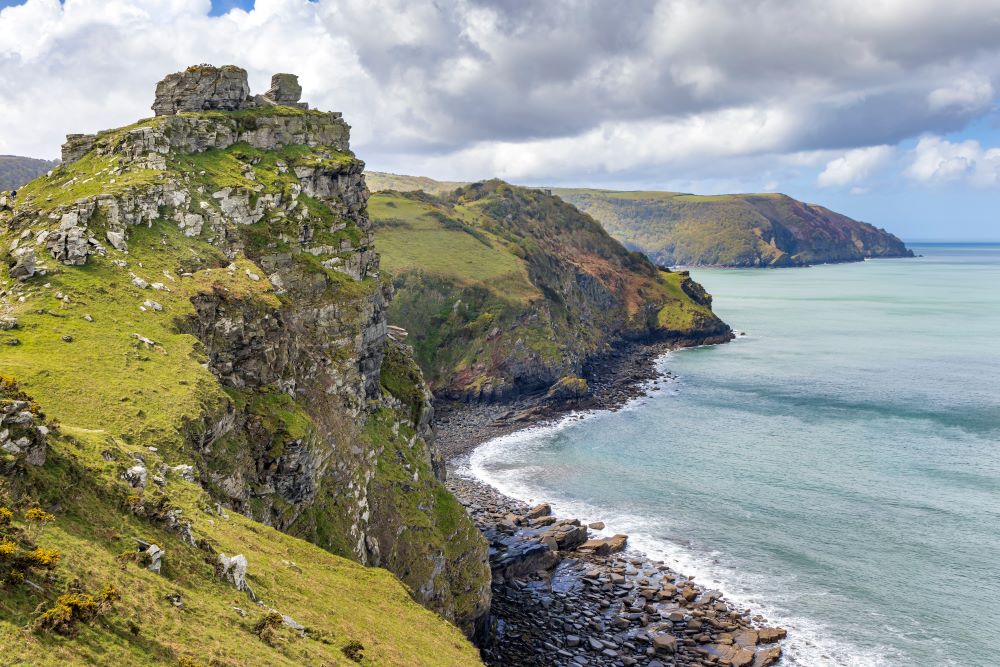 Wringcliff Bay Wild swimming spot North Devon