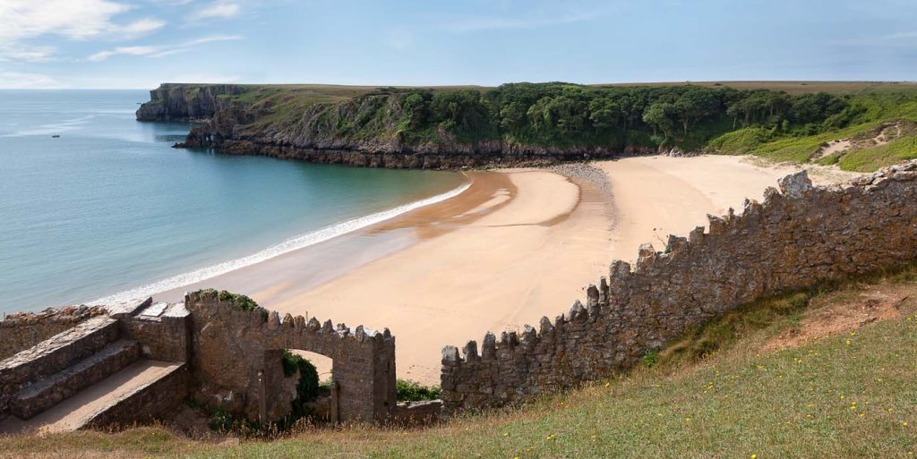 Hidden beaches of Britain - Barafundle Bay, Pembrokeshire