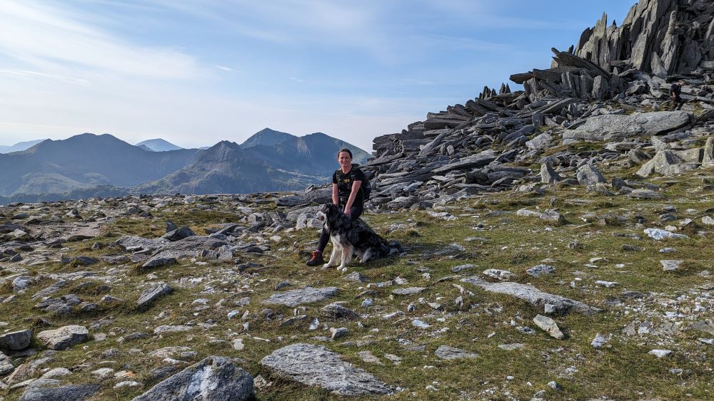 Editor Hilary on Castell Y Gwynt Glyderau